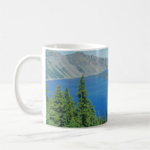 Crater Lake Wraparound Scenic Photo  Coffee Mug