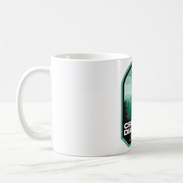 Crater of Diamonds State Park AR Camping Coffee Mug (Left)