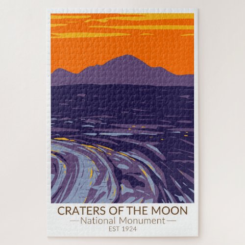 Craters of the Moon National Monument Idaho  Jigsaw Puzzle