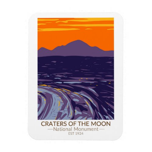 Craters of the Moon National Monument Idaho Magnet