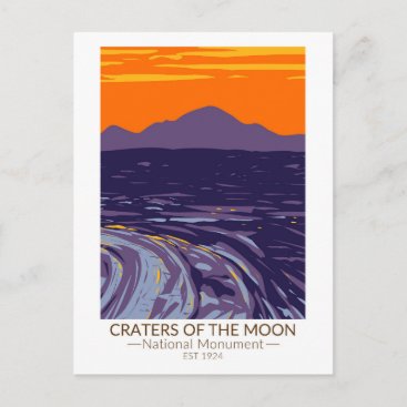 Craters of the Moon National Monument Idaho Postcard