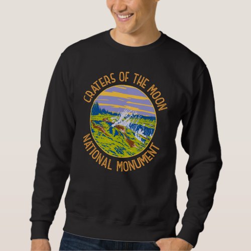 Craters of the Moon National Monument Lake Taupo Sweatshirt