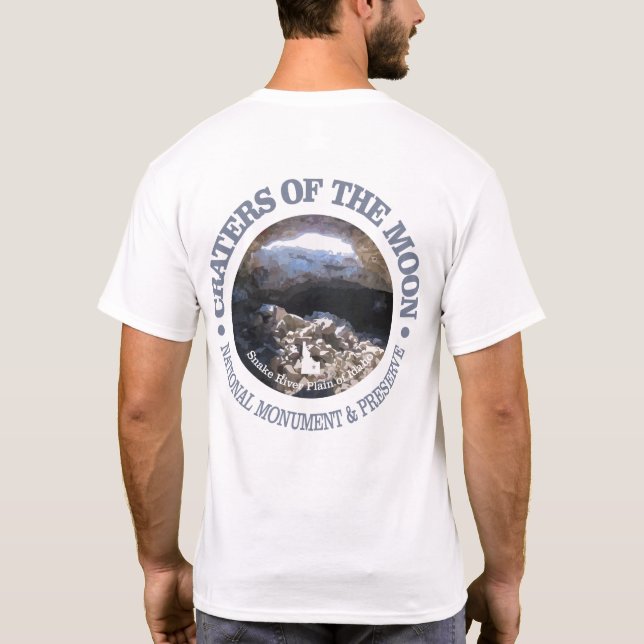Craters of the Moon T-Shirt (Back)