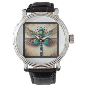 Cratilla Dragonfly 031124IREF249 - Watercolor Watch