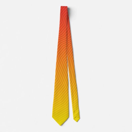 Cravate Dgrad de couleurs vives Neck Tie