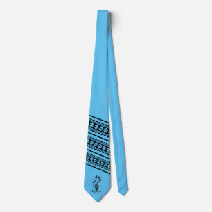 Cravate Motif Tribal Neck Tie