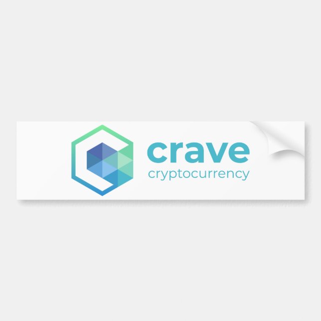 Crave Bumper Sticker (Front)