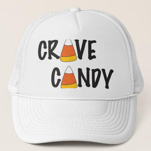 Crave Candy _ Halloween Candy Corn Trucker Hat