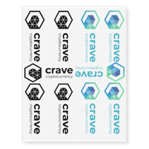 Crave Temporary Tattoos
