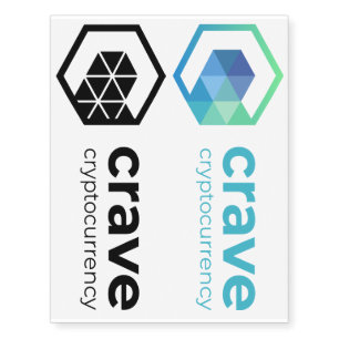 Crave Temporary Tattoos, Jumbo Size Tattoos