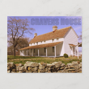 Cravens House - Lookout Mountain, Chattanooga, TN Postcard
