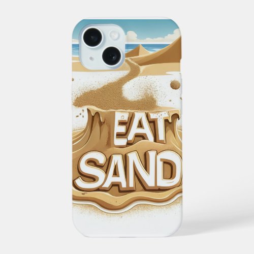 Craving a sandy adventure iPhone 15 case
