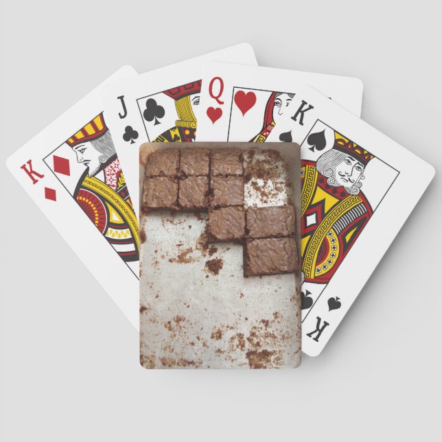 Craving Brownies Playing Cards (Back)