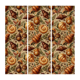 Craving Croissants Triptych