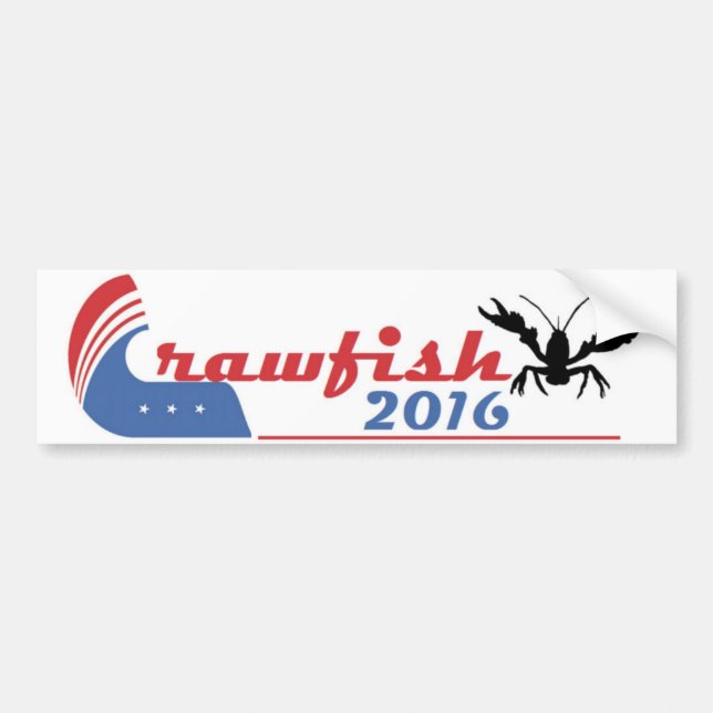 Crawfish 2016 Bumper Sticker (Front)