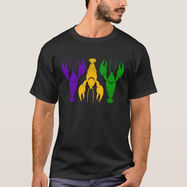 Crawfish 2022 Mardi Gras, Mardi Gras Outfit For Wo T-Shirt (Front)