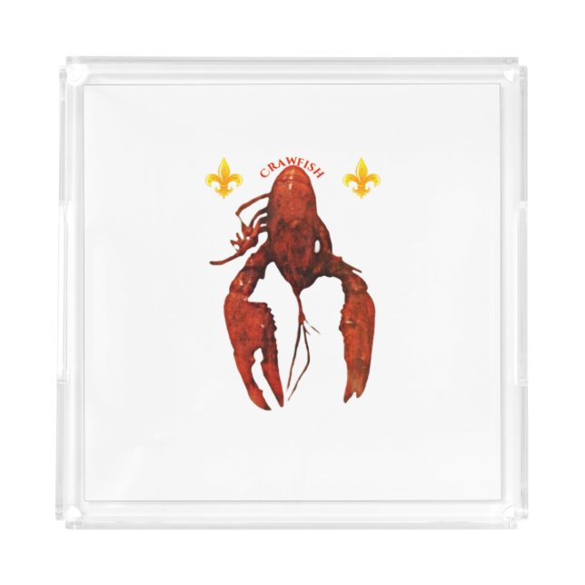 Crawfish Acrylic Tray (Front)