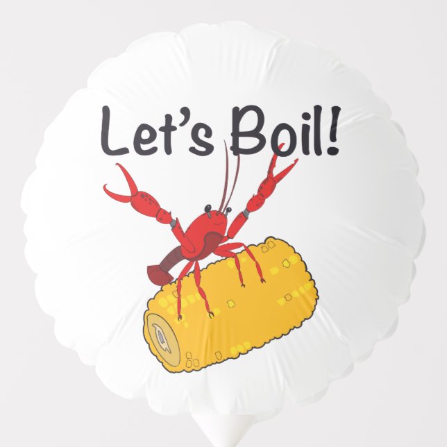 Crawfish Balloon (Front)