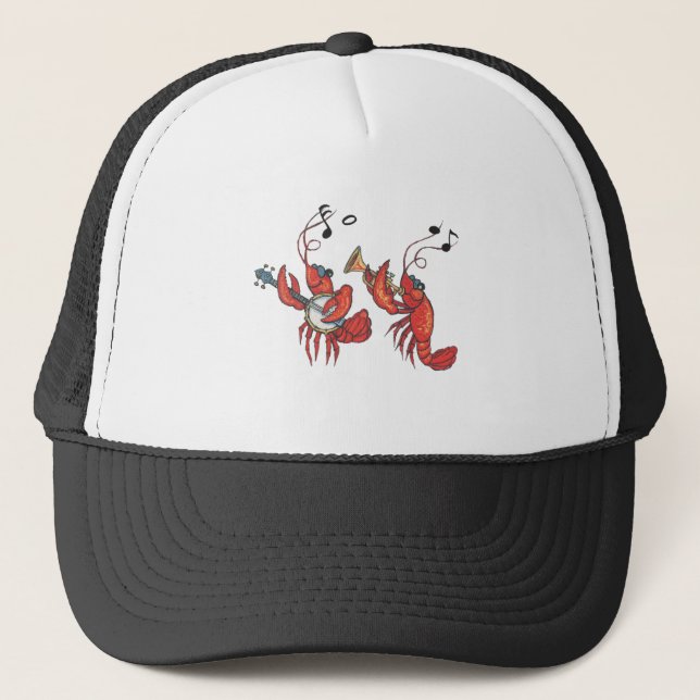 Crawfish Band 1.pdf Trucker Hat (Front)