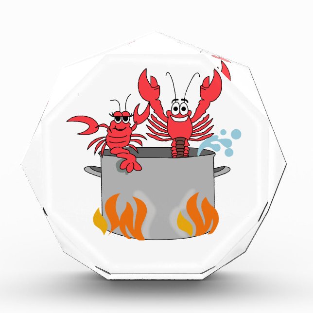 Crawfish Boil Acrylic Award (Front)