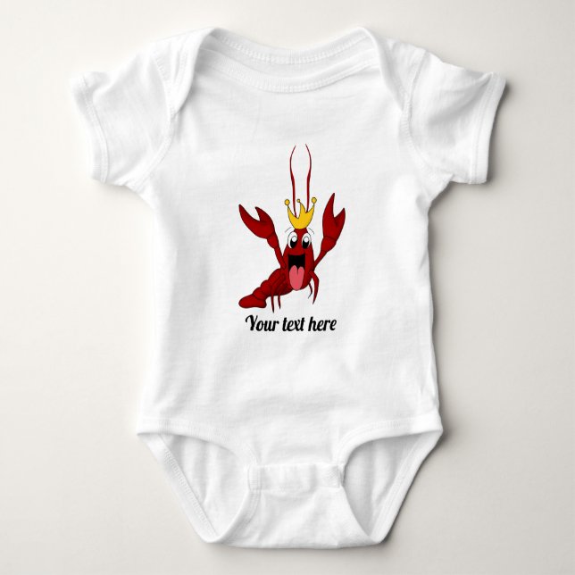 Crawfish Boil Annual Family Reunion Party Baby Bodysuit (Front)