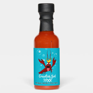 Crawfish Boil Annual Family Reunion Party Hot Sauces
