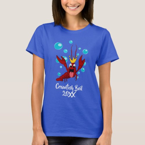 Crawfish Boil Annual Family Reunion Party T_Shirt