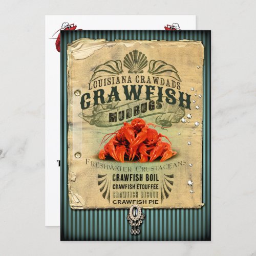 Crawfish Boil  Any Occasion Invitation