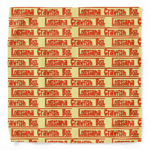 Crawfish Boil Bandana
