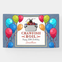 Crawfish Boil Birthday Seafood Party