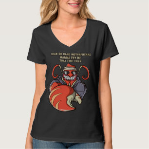 Crawfish Boil  Cajun Louisiana Seafood Rapper Food T-Shirt