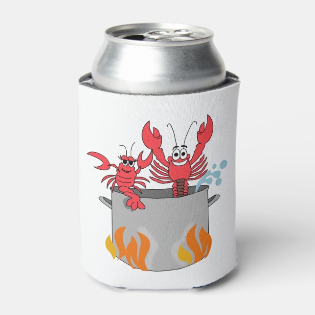 Crawfish Boil Can Cooler (Can Front)