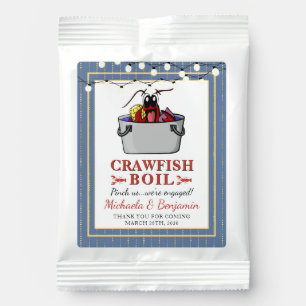 Crawfish Boil Couple Engagement Party Invitation Lemonade Drink Mix
