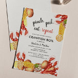  Crawfish Boil Couples Engagement Party Invitation