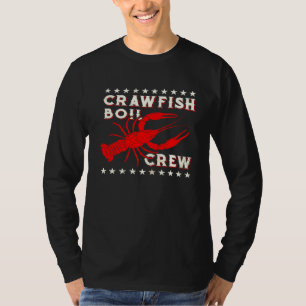 Crawfish Boil Crew  Cajun  For Men Mardi Gras T-Shirt
