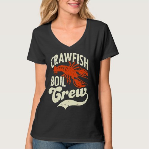 Crawfish Boil Crew Crayfish Seafood Festival Party T_Shirt