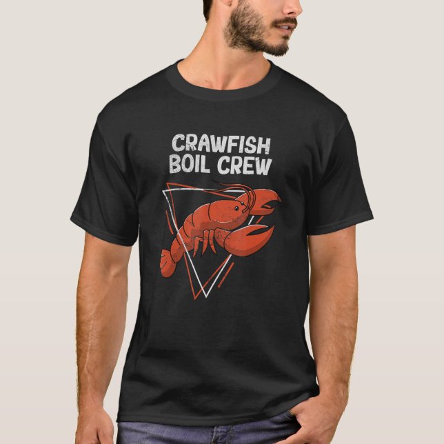 Crawfish Boil Crew Love Crayfish  Texas Crawfish C T-Shirt (Front)
