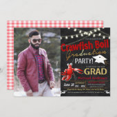 Crawfish Boil Graduation Invitation (Front/Back)
