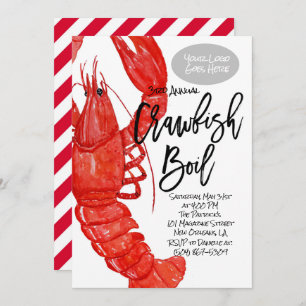 Crawfish Boil Invitation