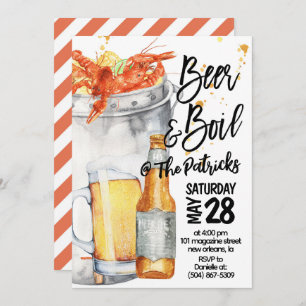 Crawfish Boil Invitation