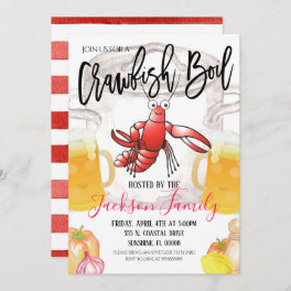 Crawfish Boil Invitation