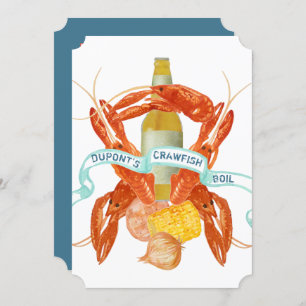 Crawfish Boil Invitations