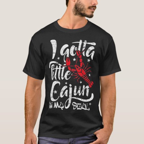 Crawfish Boil Little Cajun In My Soul Crayfish Fes T_Shirt