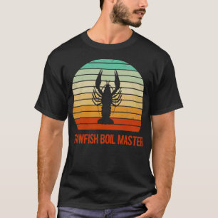 Crawfish Boil Master Mens Cajun Festival Crawfish  T-Shirt