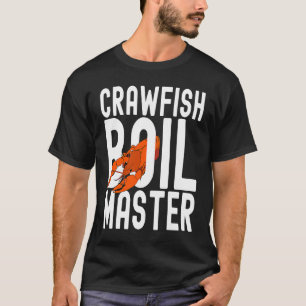 Crawfish Boil Master Mens Crawfish Crew  1 T-Shirt