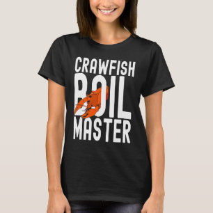 Crawfish Boil Master Mens Crawfish Crew  1 T-Shirt