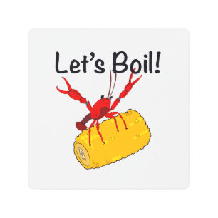Crawfish Boil Metal Art