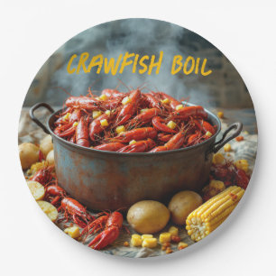 Crawfish Boil Paper Plates