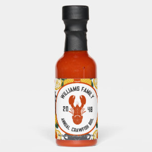 Crawfish Boil Party –Cajun Seafood Celebration Hot Sauces