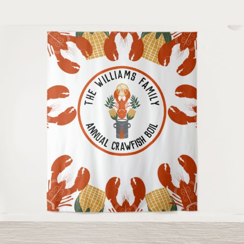 Crawfish Boil Party Paper Backdrop – Photo Booth
